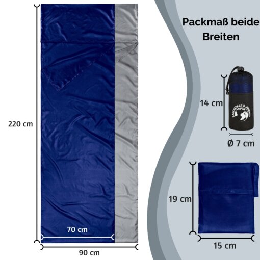 Ultraleichter Reiseschlafsack für Backpacking oder Wanderungen Backpacking Schlafsäcke 3