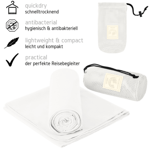Mikrofaser Handtücher – leicht, schnelltrocknend, saugfähig und antibakteriell Handtücher 5